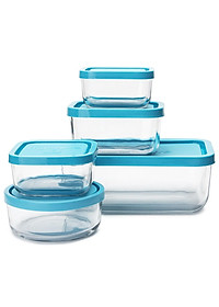 Hộp thủy tinh chữ nhật Frigoverre 1.1L – Kín hơi, cất trữ thực phẩm trong ngăn đông – Bormioli Rocco, Italy