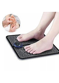 Thảm Massage Bàn Chân Xung Điện Trị Liệu EMS Giúp Lưu Thông Khí Huyết Dùng Pin Sạc