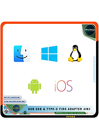 Hub Type C FIRO Và Hub USB FIRO 3.0 Adapter 4in1 - Bộ Chia USB FIRO Ra Nhiều Cổng Kết Nối Chuyển Đổi Cho Laptop,PC, Máy Tính Đa Năng - Hub FIRO Hỗ Trợ Sạc Pin, Kết Nối Đa Năng Ổ Cứng, Bàn Phím, Chuột, Máy In, Thiết Bị Chia Ổ USB - Hàng Chính Hãng