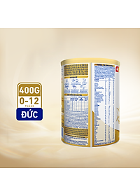 Sữa bột Nestlé NAN SUPREMEPRO 1 400g nhập khẩu Đức với 5HMO & đạm Gentle Optipro ( Dành cho trẻ từ 0 - 12 tháng tuổi)