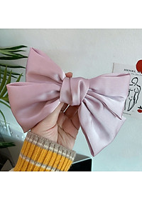 Cặp tóc nơ phong cách Hàn Quốc cực xinh, kẹp nơ sau dễ thương KT13 được các bạn nữ cực kỳ yêu thích 