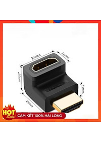 Đầu nối HDMI vuông góc 90 độ Ugreen 20110 chính hãng
