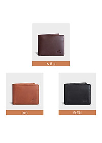 Ví nam da bò Lata ( Thời trang nam - Ví da thật LVN70 )