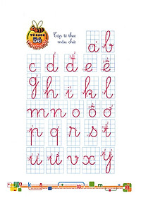 Tủ Sách Bé Vào Lớp Một - Tập Tô Chữ Mẫu Giáo