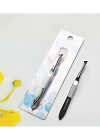 Nhíp Nhổ Lông Mày Bằng Thép Kai Tweezers HL0401 (Màu Xanh)