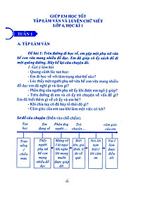 Sách Giúp Em Học Tốt Tập Làm Văn Và Luyện Viết Chữ Đẹp Lớp 4 (Tập 1)