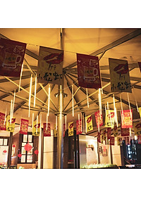 8 Ống Đèn LED Trang Trí Ngoài Trời Hiệu Ứng Mưa Rơi, Sao Băng - Chống Thấm Nước, Dài 30 - 80cm