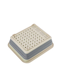 Rổ đựng chén đĩa gấp gọn Elmich EL8412 - Hàng Chính Hãng
