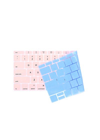 Miếng phủ bàn phím bằng silicon chống bụi, chống nước bảo vệ cho Macbook màu Ombre