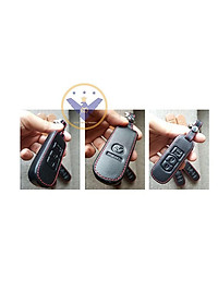 Bao da chìa khóa xe Mazda 3, 6, CX5, CX8 - kèm móc khóa