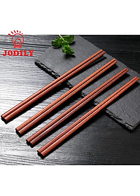  Đũa Gỗ Mộc Hương Cao Cấp - Gỗ Tự Nhiên - Đánh Bóng Thủ Công - Không Ẩm Mốc - Vỉ 10 đôi 