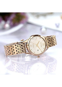 Đồng Hồ Nữ Citizen Dây Thép Không Gỉ EW2533-89X - Mặt Vàng Hồng