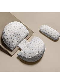 Gối bầu cánh tiên sợi tre A ( tặng kèm gối phụ)