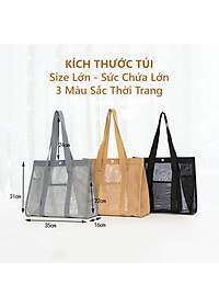 Túi Lưới Đi Biển Thời Trang Nữ Sức Chứa Lớn (Nhiều Màu)