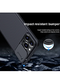 Ốp lưng bảo vệ Camera dành cho iPhone 13/ 13 Pro/ 13 Pro Max chính hãng NILLKIN CamShield - hàng nhập khẩu