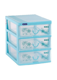 Tủ Nhựa Duy Tân Tomi A4 Nắp Bằng Màu Ngẫu Nhiên