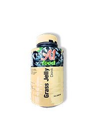 Lốc 6 chai thức uống sương sáo thanh mát kèm thạch A1 Food Grass Jelly Drink 280ml - Nhập khẩu Malaysia