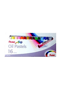 Màu sáp dầu Pentel PHN bộ 12/16/25/36/50 màu tươi sáng tô vẽ sáng tạo an toàn sử dụng