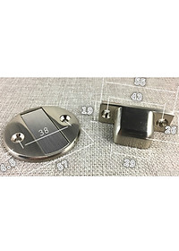 Hít cửa nam châm dạng đế mỏng Hợp kim kẽm không gỉ