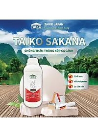 Sơn Chống Thấm Thùng Xốp - Hồ Cá - Hồ Xi Măng, Chống Rêu / TAIKO SAKANA Dung Tích 100-200-300-500ml.
