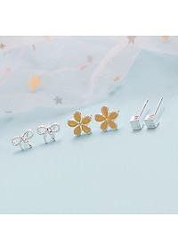 Set 7 đôi bông tai nhiều kiểu như hình (BT175 từ I đến V) mẫu mới