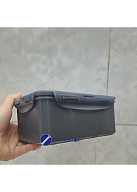 Bộ 2 Hộp Bảo Quản Thực Phẩm Lock&Lock Hình Chữ Nhật Dáng Cao - HPL817H Chất Liệu Nhựa PP, Nắp Có Ron Silicone 1.4L/1 Hộp