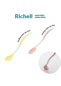 Muỗng mềm ăn dặm TLI Richell Nhật Bản - bước 1 có hộp đựng | Baby