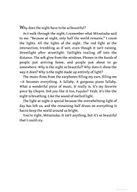 All The Lovers In The Night