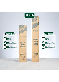 Nhang Trầm Hương Đặc Biệt  3 Lành Dài 23-30-40cm, Hộp 100-400gr Sạch Tự Nhiên 100% Không Hóa Chất 7-12 Năm Trầm Thờ Cúng Dâng Hương Xông Nhà