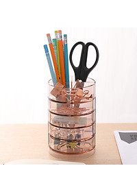 Cốc Cắm Bút 4 Ngăn Deli - E906