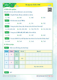 Combo Bài Tập Hằng Ngày Toán, Tiếng Việt Lớp 3 - Kết Nối Tri Thức - Học kì 1