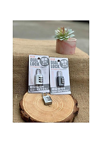 Ổ khóa mã số xoay 3 vòng không cần chìa Nhật Bản