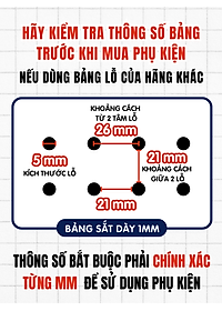 Móc treo pegboard Dola Home treo móc khoá, gấu bông, ipad, bàn phím, tai nghe, decor quầy pha chế - Phụ kiện pegboard