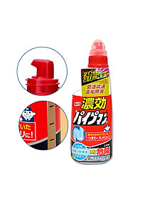 Chai nước thông tắc cống, đường ống, bồn cầu, bồn rửa bát Lion Nhật Bản 450g