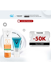 Bộ Kem Chống Nắng Chống Ô Nhiễm, Bụi Mịn Và Căng Mượt Da VICHY Capital Soleil Mattifying