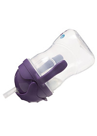b.box Disney Bình nước 360 độ cho bé tập uống nước 240ml - Tím