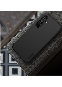 Ốp Lưng Sần chống sốc cho Samsung Galaxy A35 hiệu Nillkin Super Frosted Shield - Hàng Chính Hãng