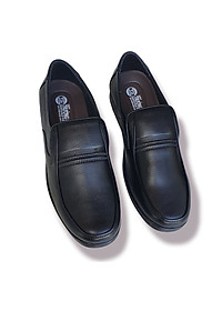 Giày nam mũi tròn bigsize da bò cao cấp Trường Hải đế cao su may chắc chắn không trơn