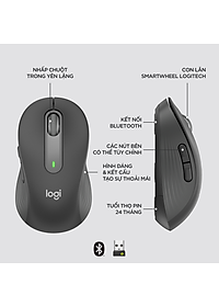 Nơi bán Chuột không dây Bluetooth Logitech Signature M650 L