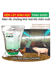 Đệm lót sinh học thảo dược dùng cho Chăn Nuôi BIO-GREEN