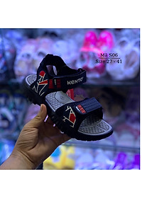 Sandal bé trai Việt Nam Xuất Khẩu - Xăng đan đi học cho bé trai học sinh nam tiểu trung học quai ngang nhẹ êm kháng khuẩn chống trơn trượt phong cách Hàn Quốc 3, 4, 5, 6, 7, 8, 9, 10, 12 tuổi S06