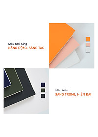 Sổ tay A5 bìa nhựa gáy lò xo 140 trang thương hiệu AO