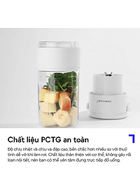 Máy xay sinh tố cầm tay LocknLock dung tích 475ml - Màu ngà - EJJ346IVY - Hàng chính hãng