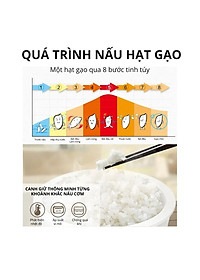 Nồi cơm điện lòng sứ dưỡng sinh 1.2L Mishio MK381 - Hàng chính hãng