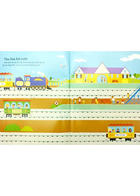 First Sticker Book - Sách Dán Hình Đầu Đời Cho Bé - Tàu Hỏa
