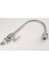 Vòi rửa chén lạnh cần lò xo Đồng mạ Chrome Eurolife EL-RC01 (Trắng bạc)