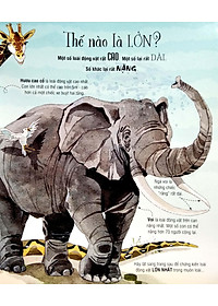 Sách Tương Tác - Big book - Cuốn sách khổng lồ về các loài động vật khổng lồ