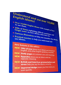 Sách Oxford Idioms Dictionary for Learners of English (New Edition)