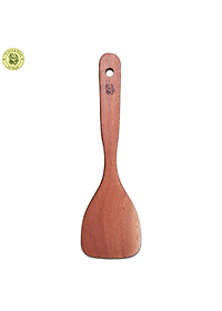 Muỗng Xới Cơm Cán Dài Cỡ Trung - Vá Gỗ S2 Xà Cừ - Đồ Gỗ Nhà Bếp Thương Hiệu Trường Sơn