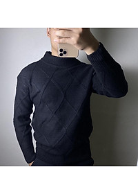 áo len nam cổ 3p Quảng Châu cao cấp